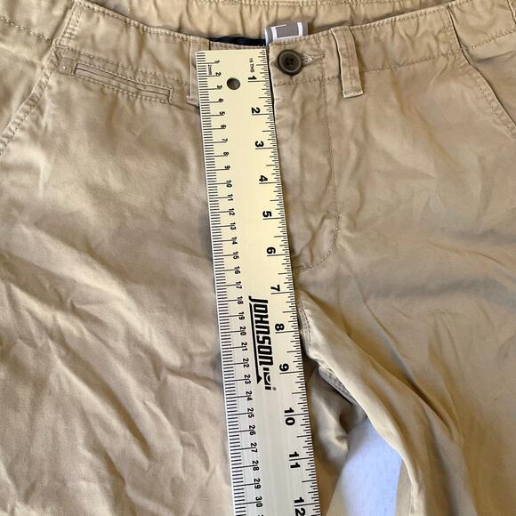 Jcp Men Khaki Pants size 30x30 Natural Tan Straight Leg Mid Rise - Picture 6 of 10